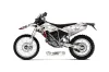 BMW G450x Dirt Bike Graphic Kit - 2010-2011 Bone Collector White
