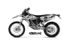 BMW G450x Dirt Bike Graphic Kit - 2010-2011 NorthStar White
