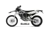 BMW G450x Dirt Bike Graphic Kit - 2010-2011 Reaper White