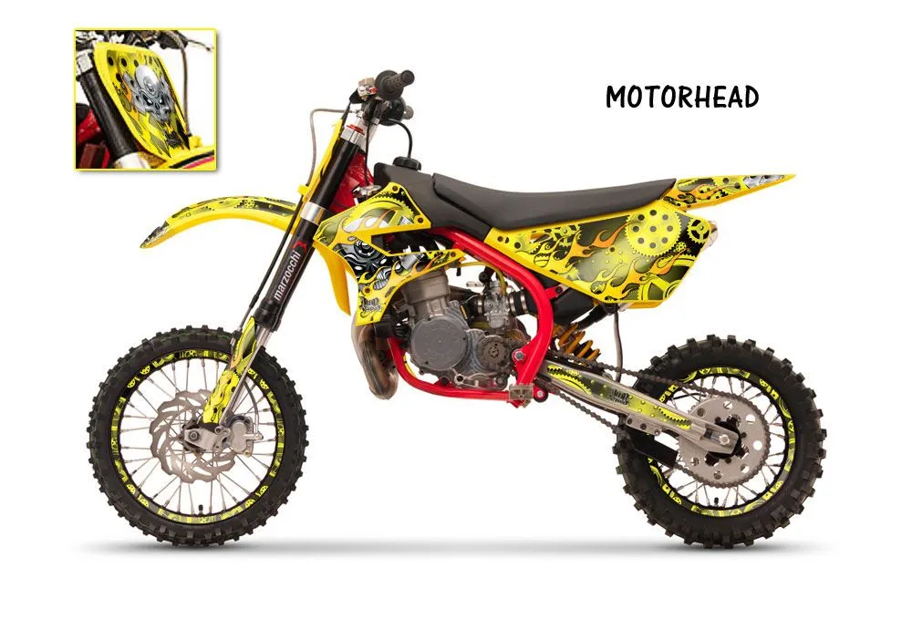 Cobra CX 50 Sr King Dirt Bike Custom Graphic Kit - 2002-2011