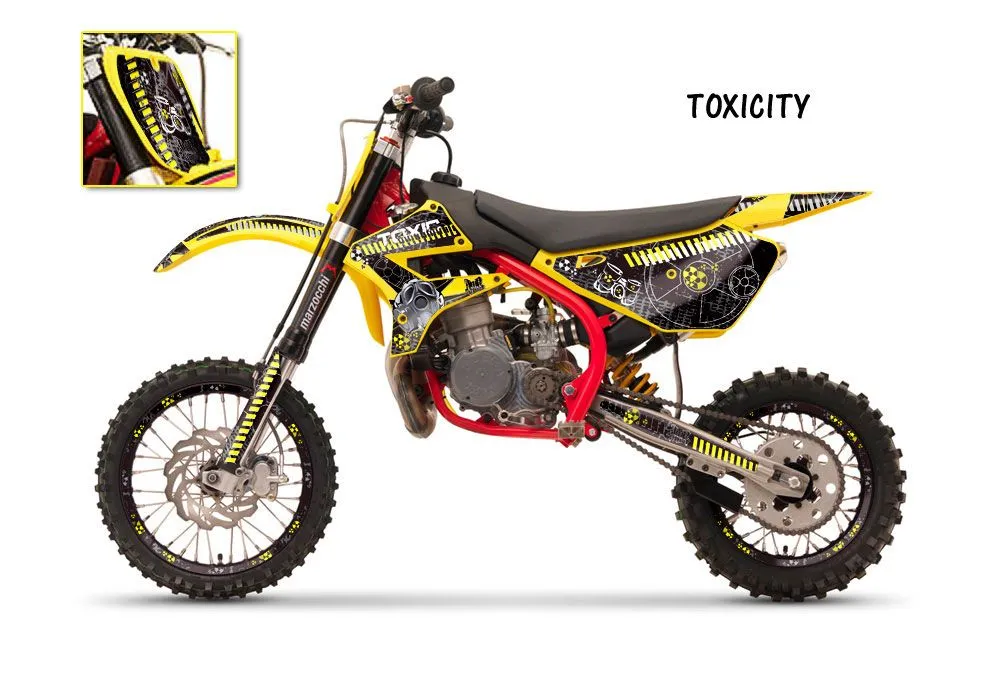 Cobra CX 65 Dirt Bike Custom Graphic Kit - 2007-2011