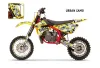 Cobra CX 50 Sr King Dirt Bike Graphic Kit - 2002-2011 Vegas Baller Yellow