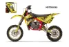 Cobra CX 65 Dirt Bike Graphic Kit - 2007-2011 NorthStar Yellow