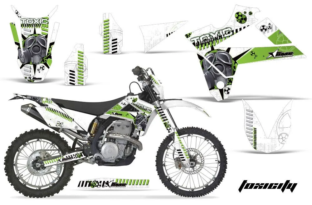 Gas Gas EC 250 Dirt Bike Graphic Kit - 2009-2010 Toxicity Green