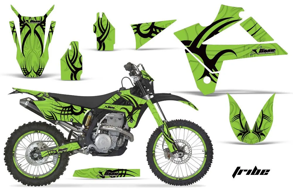 Gas Gas EC 250 Dirt Bike Graphic Kit - 2009-2010 Tribe Green