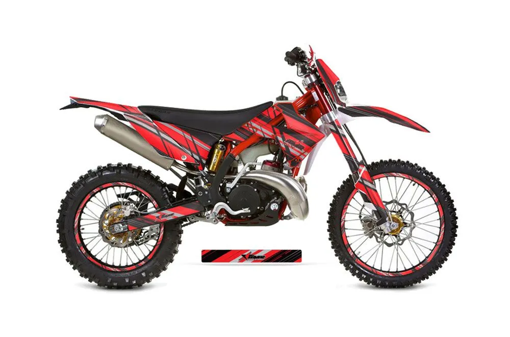Gas Gas EC 250 Dirt Bike Graphic Kit - 2011-2012 In Line Black