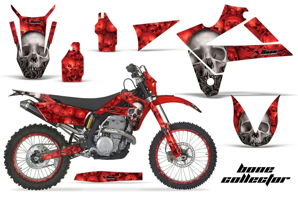 Gas Gas EC 300 Dirt Bike Graphic Kit - 2009-2010 Bone Collector Red