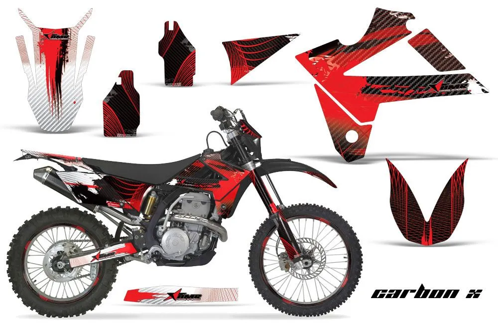 Gas Gas EC 300 Dirt Bike Graphic Kit - 2009-2010 Carbon X Red