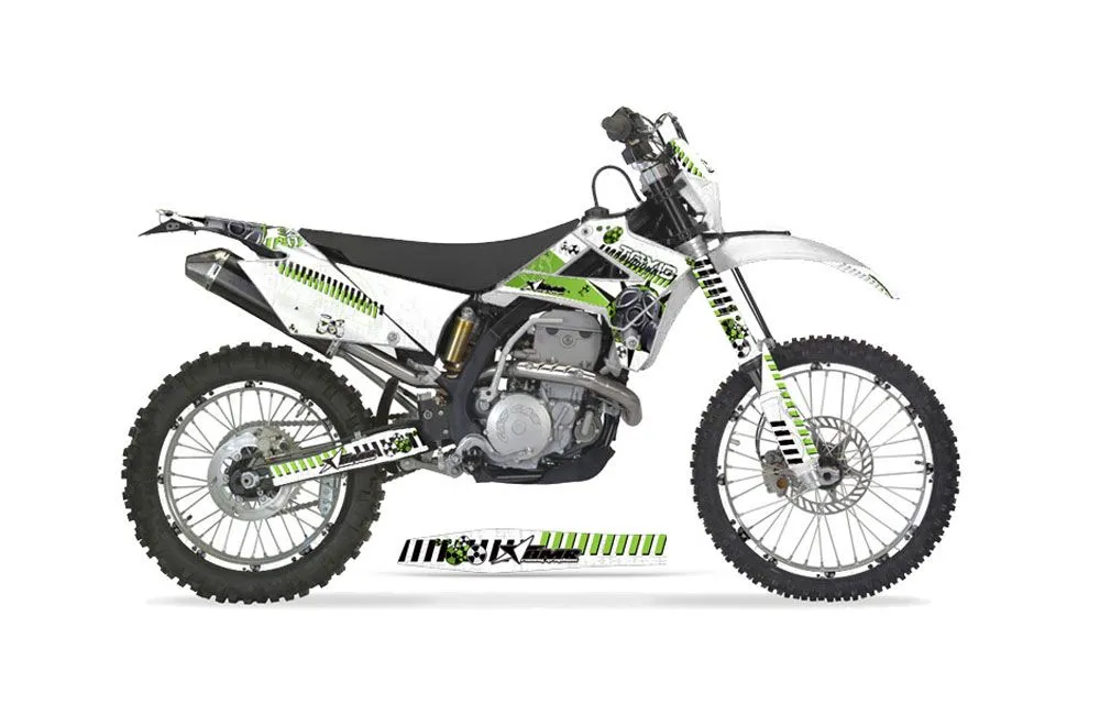 Gas Gas EC 300 Dirt Bike Graphic Kit - 2009-2010 Toxicity Green