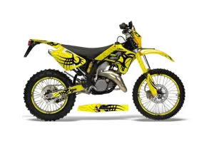 Gas Gas EC 250 Dirt Bike Graphic Kit - 2006-2008 Tribe Yellow