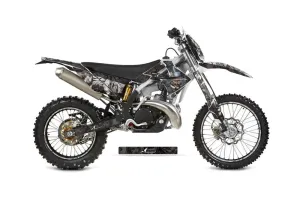 Gas Gas EC 250 Dirt Bike Graphic Kit - 2011-2012 Mad Hatter Black