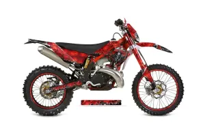 Gas Gas EC 250 Dirt Bike Graphic Kit - 2011-2012 Reaper Red