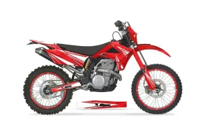 Gas Gas EC 300 Dirt Bike Graphic Kit - 2009-2010 Contender Red