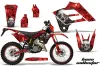 Gas Gas EC 250 Dirt Bike Graphic Kit - 2006-2008 Bone Collector Red