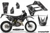 Gas Gas EC 250 Dirt Bike Graphic Kit - 2006-2008 Camoplate Black