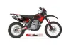 Gas Gas EC 250 Dirt Bike Graphic Kit - 2009-2010 Carbon X Red