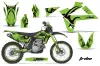 Gas Gas EC 250 Dirt Bike Graphic Kit - 2009-2010 Tribe Green