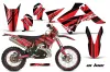 Gas Gas EC 250 Dirt Bike Graphic Kit - 2011-2012 In Line Black
