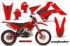Gas Gas EC 300 Dirt Bike Graphic Kit - 2011-2012 Contender Red