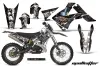 Gas Gas EC 300 Dirt Bike Graphic Kit - 2011-2012 Mad Hatter Black