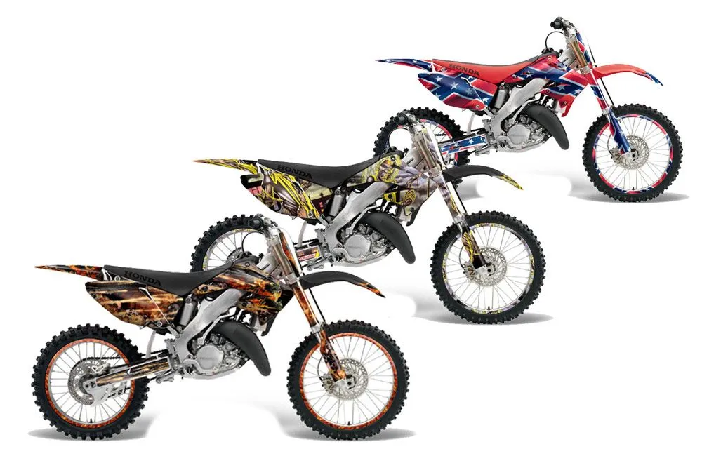 Honda CR125 Dirt Bike Custom Graphic Kit - 1995-2015