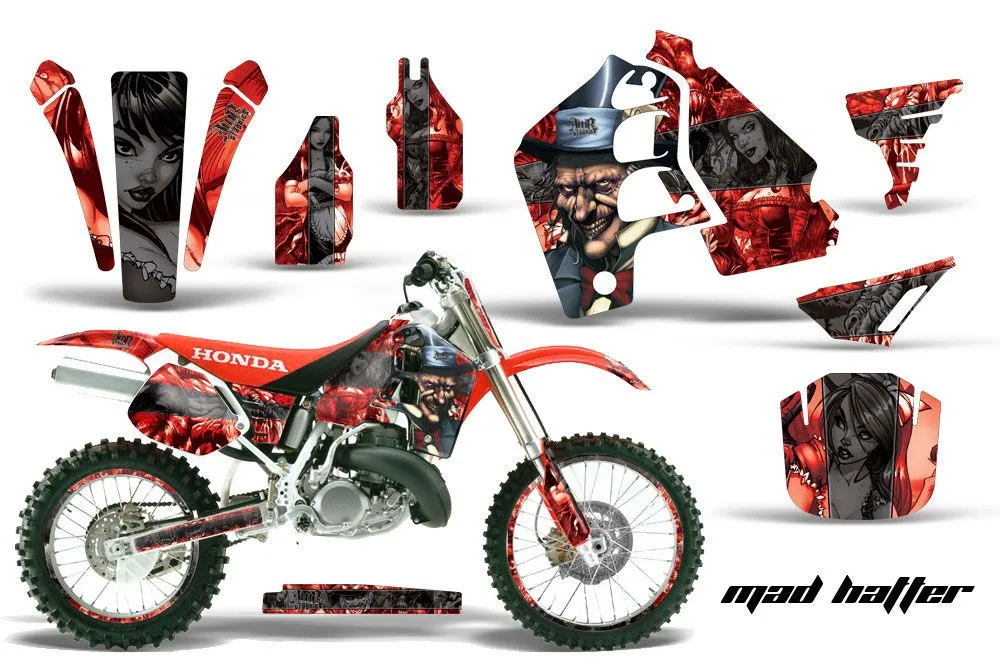 Honda CR500 Dirt Bike Custom Graphic Kit - 1989-2001