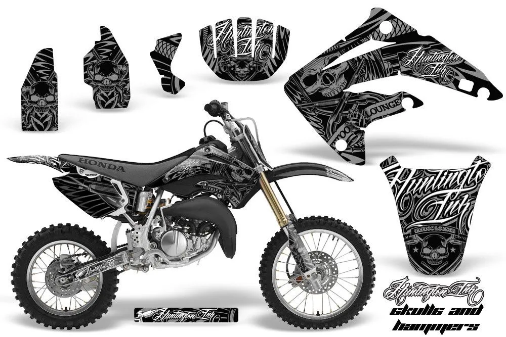 Honda CR80 Dirt Bike Custom Graphic Kit - 1996-2002