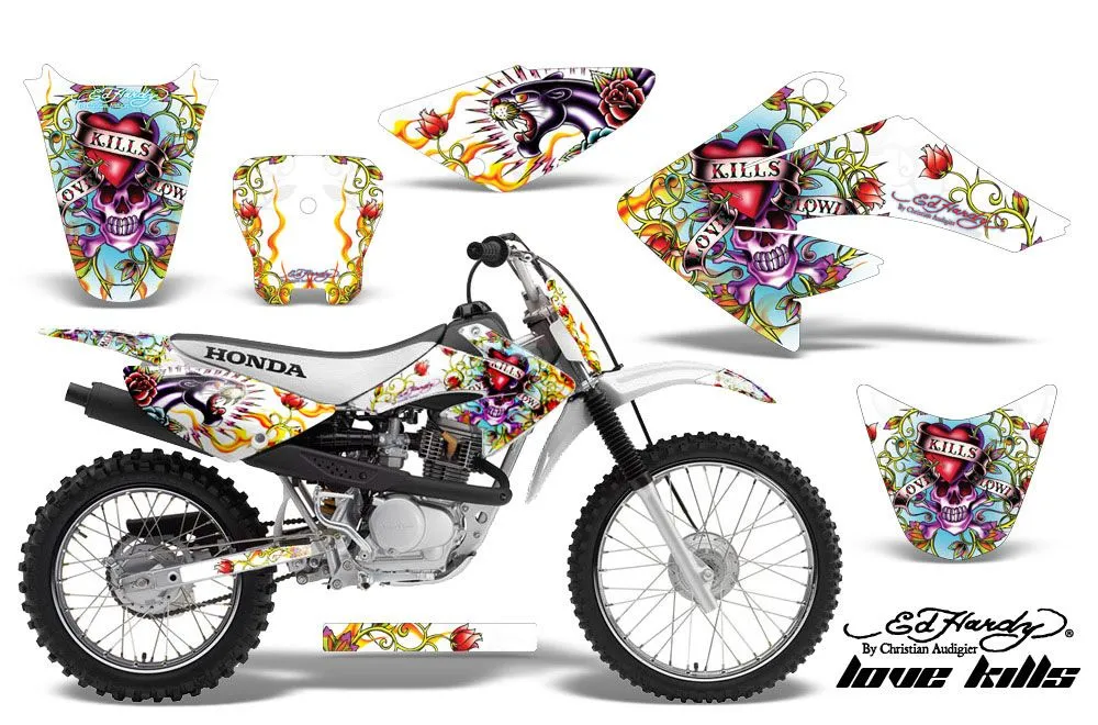 Honda CRF100 Dirt Bike Custom Graphic Kit - 2004-2010