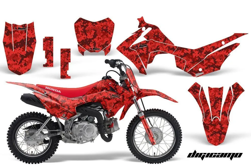 Honda CRF110 F Dirt Bike Custom Graphic Kit - 2013-2018