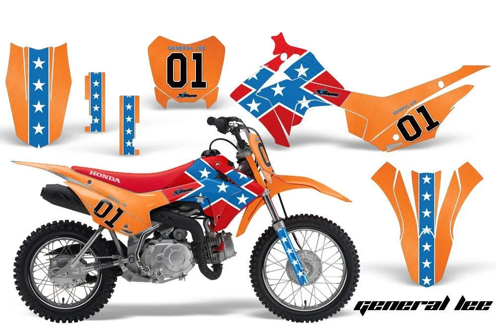 Honda CRF110 F Dirt Bike Custom Graphic Kit - 2013-2018