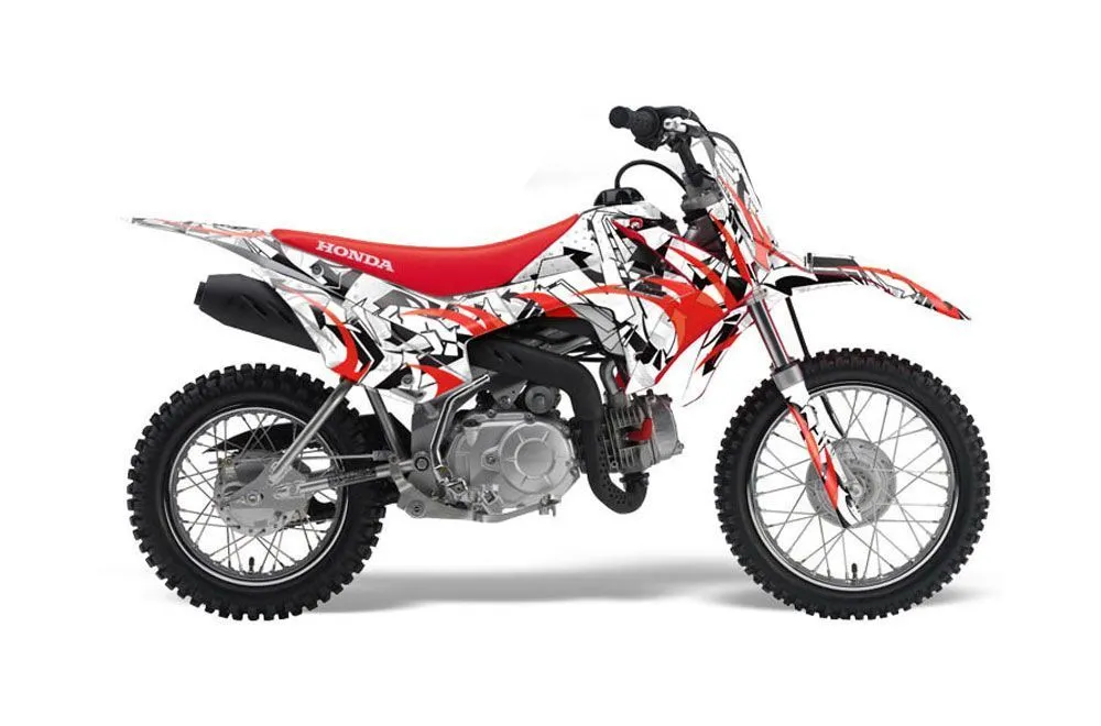 Honda CRF110 F Dirt Bike Graphic Kit - 2013-2018 Expo Red