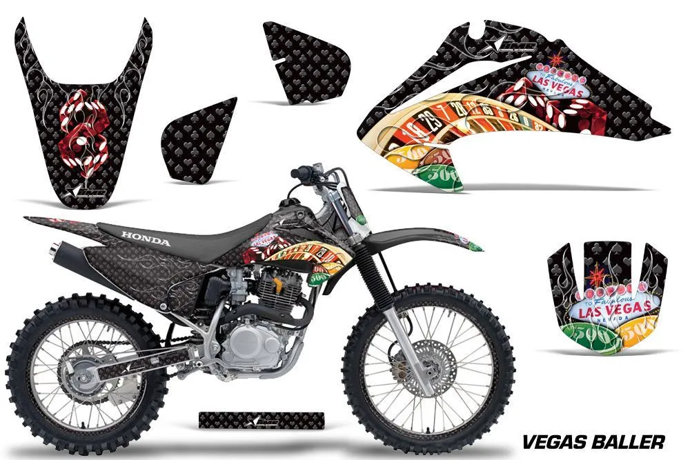 Honda CRF150 F Dirt Bike Custom Graphic Kit - 2003-2007