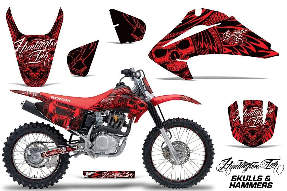 Honda CRF150 F Dirt Bike Custom Graphic Kit - 2003-2007