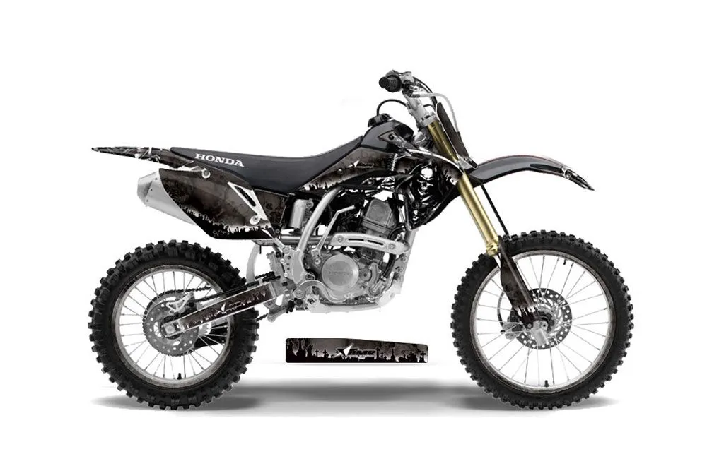 Honda CRF150 R Dirt Bike Graphic Kit - 2007-2016 Reaper Black