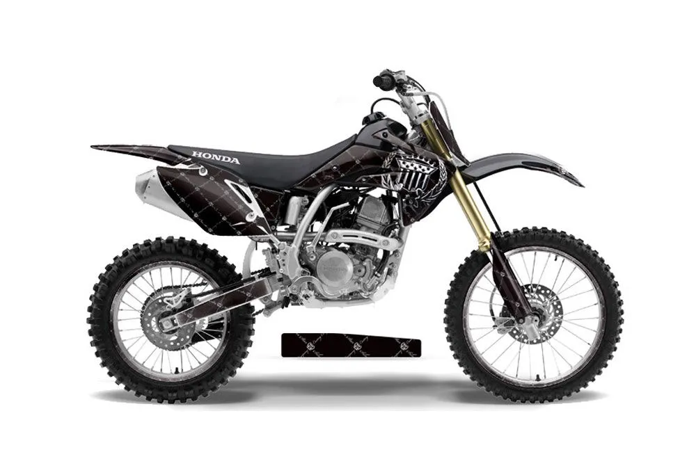 Honda CRF150 R Dirt Bike Graphic Kit - 2007-2016 Silver Star - Reloaded Chrome