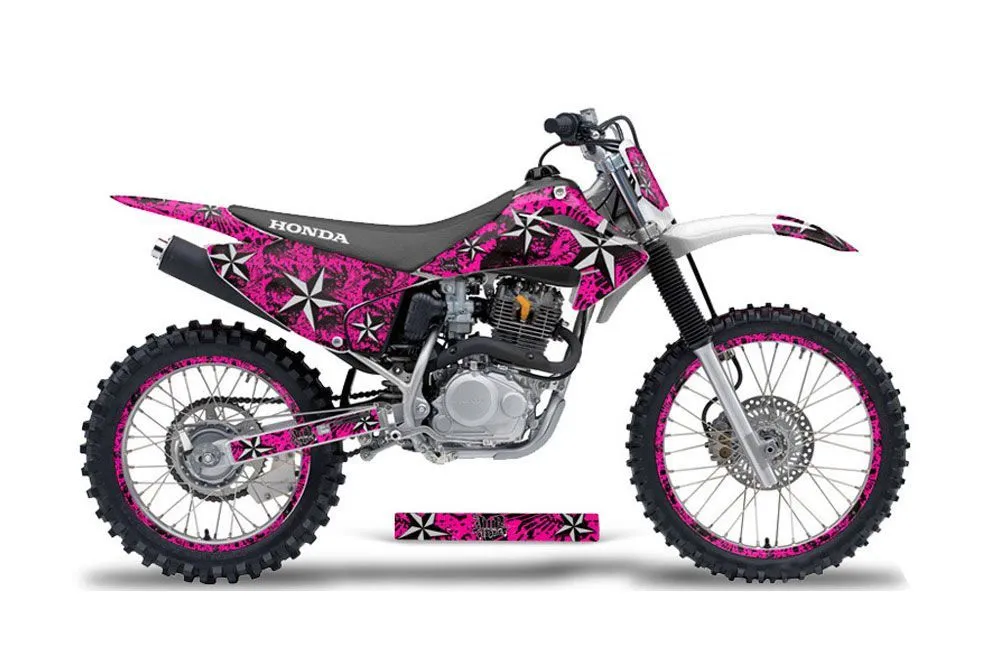 Honda CRF230 F Dirt Bike Graphic Kit - 2003-2007 Northstar Pink