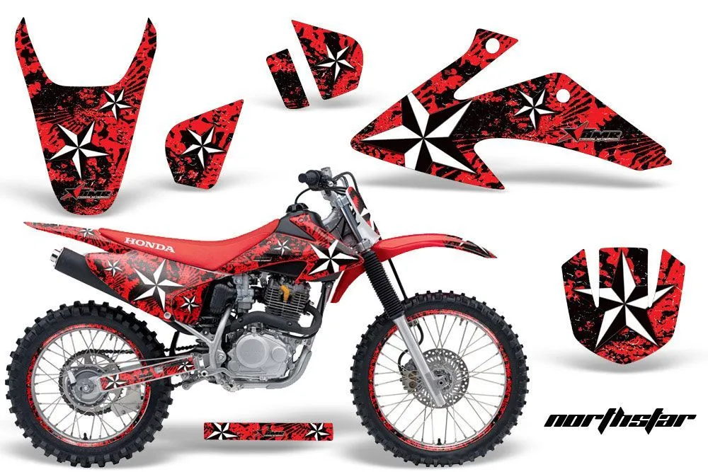 Honda CRF230 F Dirt Bike Graphic Kit - 2008-2014 Northstar Red