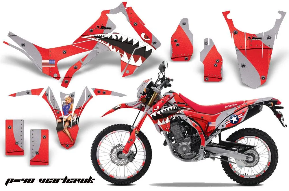 Honda CRF250 L Enduro Dirt Bike Custom Graphic Kit - 2013-2020