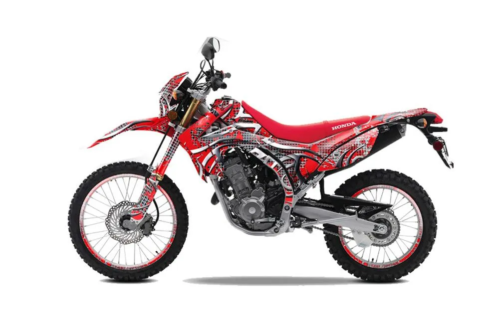 Honda CRF250 L Enduro Dirt Bike Graphic Kit - 2013-2020 Deaden Red