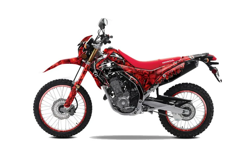 Honda CRF250 M Enduro Dirt Bike Graphic Kit - 2013-2020 Reaper Red