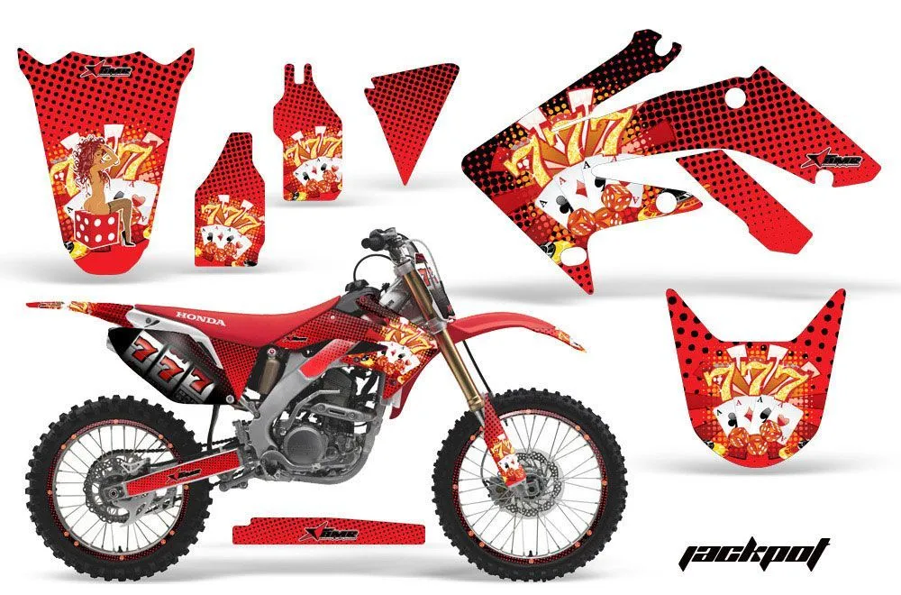 Honda CRF250 R Dirt Bike Custom Graphic Kit - 2004-2013