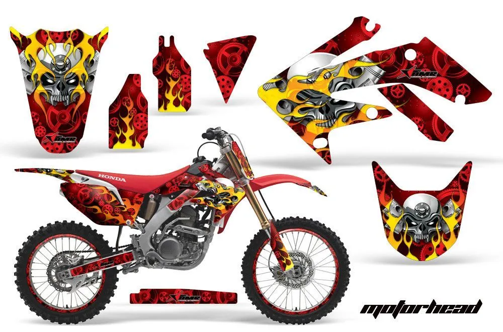 Honda CRF250 R Dirt Bike Custom Graphic Kit - 2004-2013