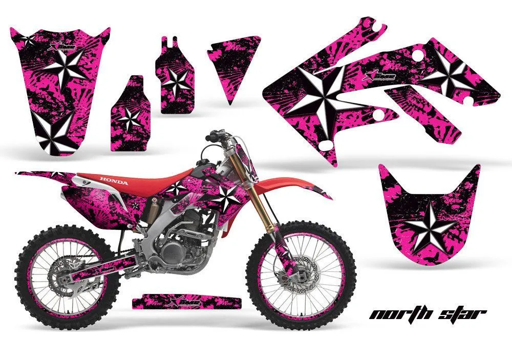 Honda CRF250 R Dirt Bike Custom Graphic Kit - 2004-2013