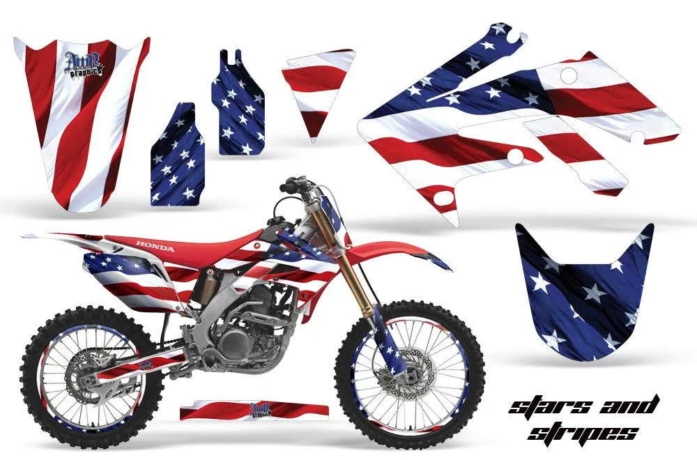 Honda CRF250 R Dirt Bike Custom Graphic Kit - 2004-2013