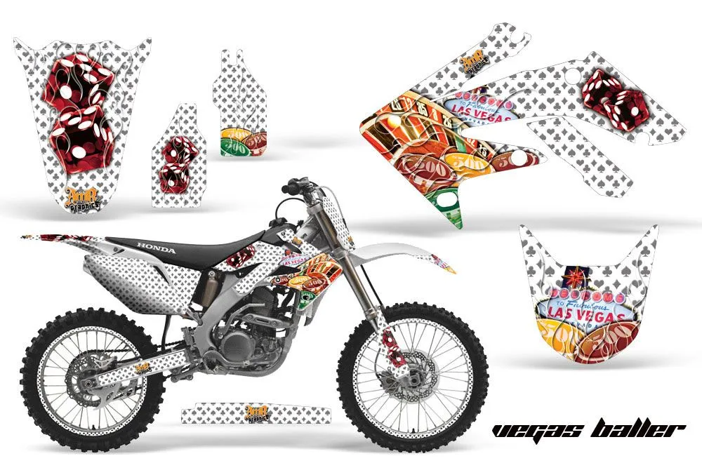 Honda CRF250 R Dirt Bike Custom Graphic Kit - 2004-2013