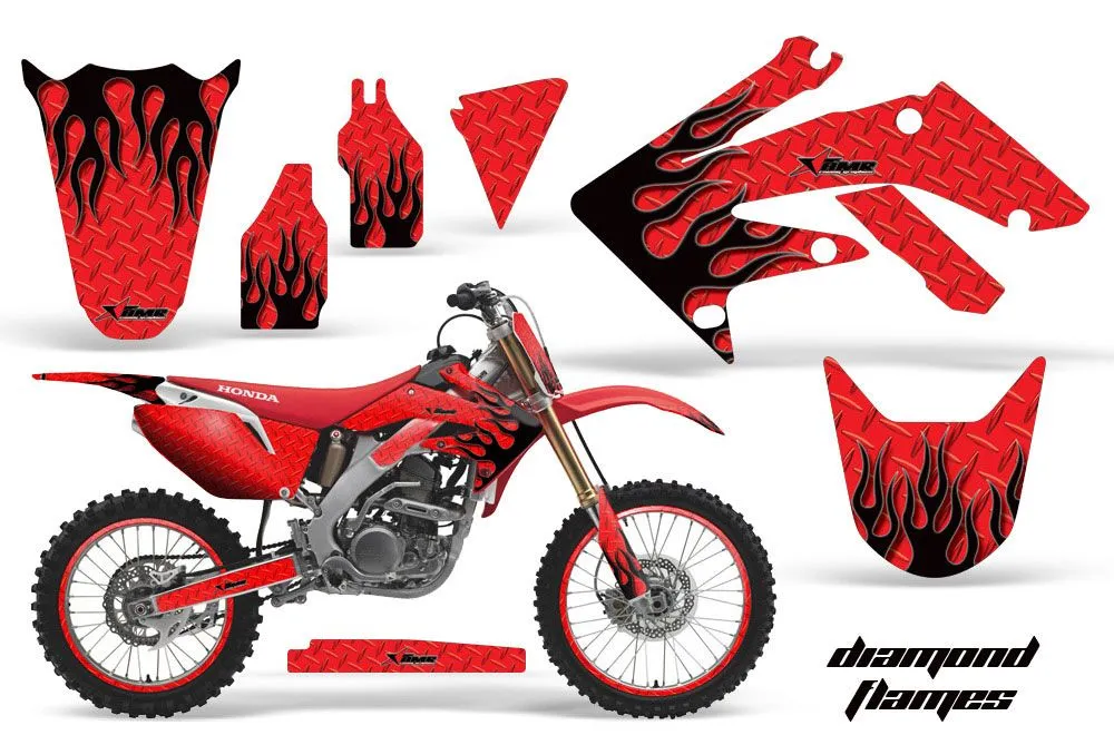 Honda CRF250 R Dirt Bike Custom Graphic Kit - 2004-2013