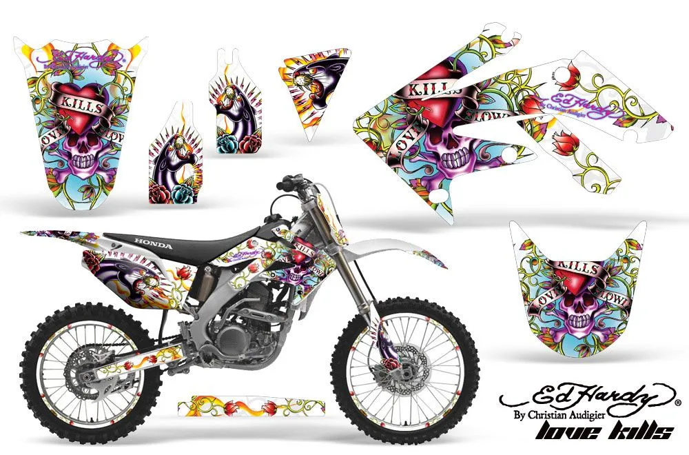 Honda CRF250 R Dirt Bike Custom Graphic Kit - 2004-2013