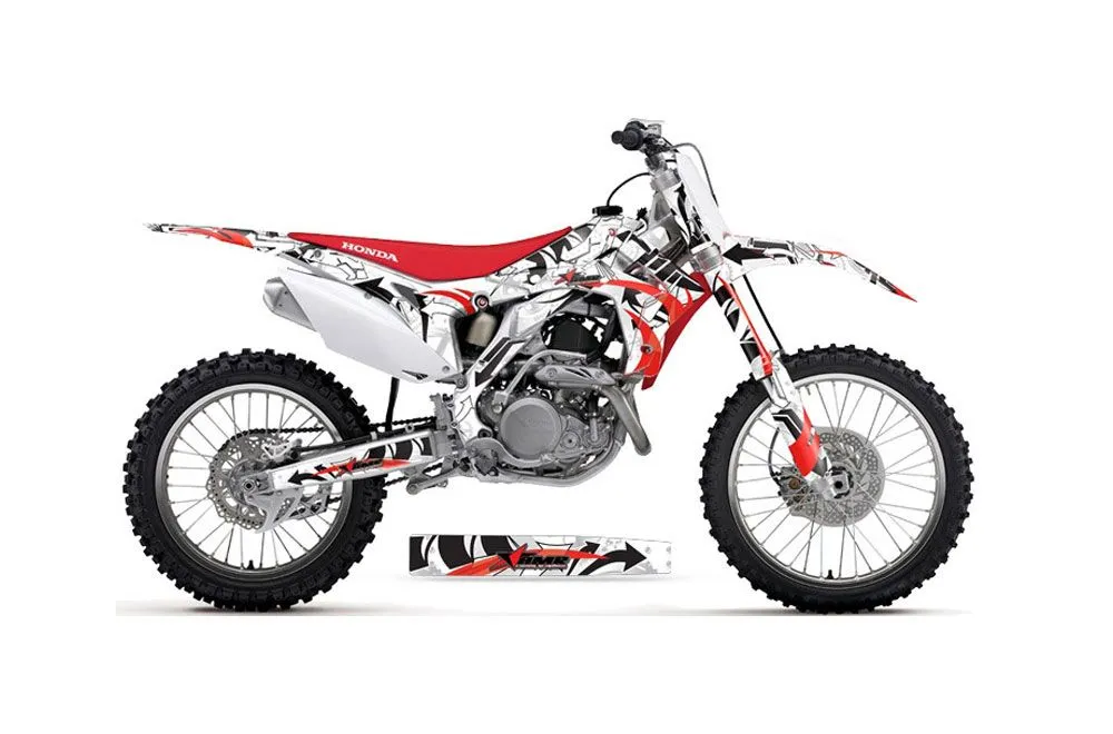 Honda CRF250 R Dirt Bike Graphic Kit - 2014-2017 Expo Red