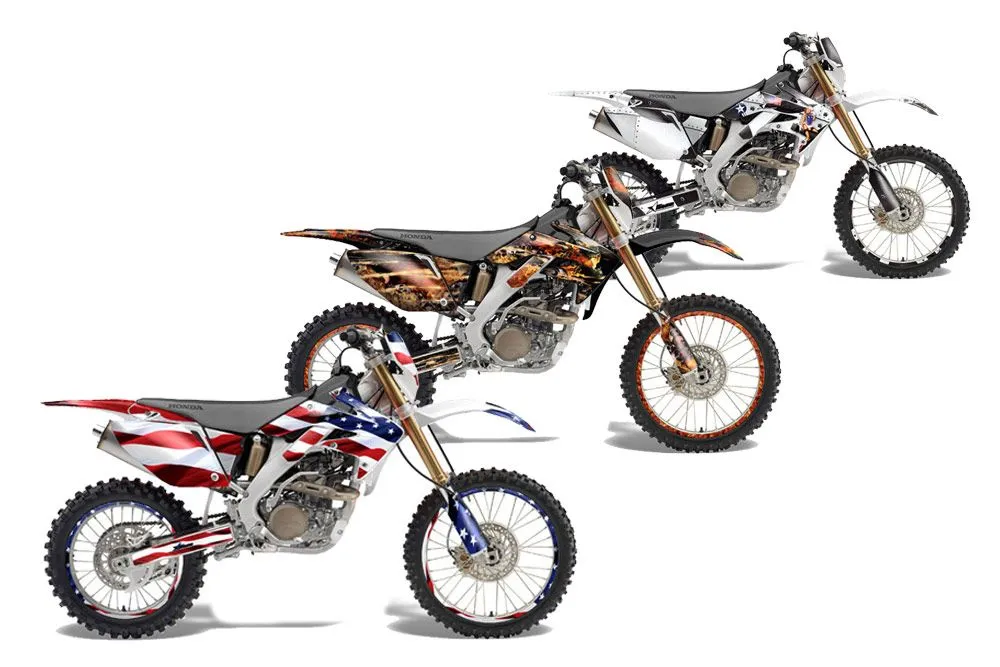 Honda CRF250 X Dirt Bike Custom Graphic Kit - 2004-2017