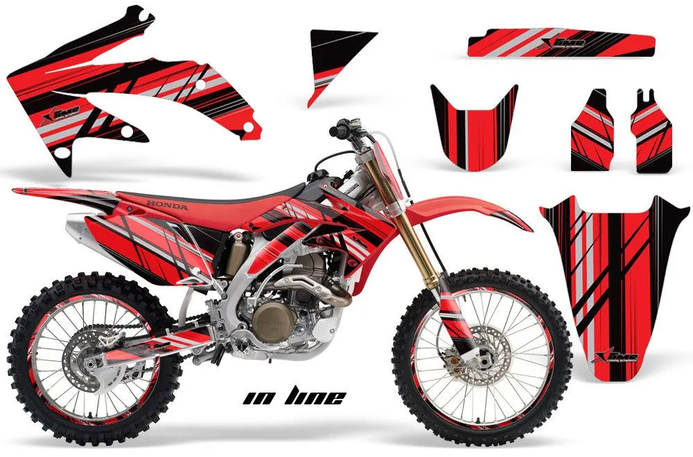 Honda CRF450 R Dirt Bike Custom Graphic Kit - 2002-2012